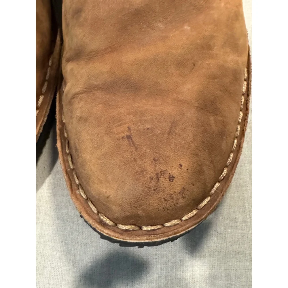 Men's Target Merona Brown Leather Chukka Boots Size 10.5